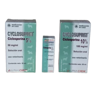 CYCLOSUPRIM 5% SOL. ORAL 50 ML.   RS