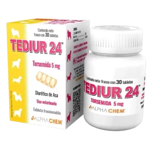 TEDIUR 24, 5MG. C/30 TABS.