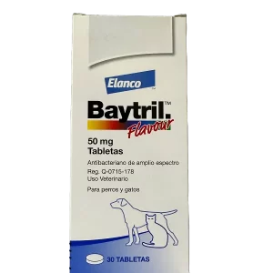 BAYTRIL FLAVOUR  50 MG  30 TAB. RS