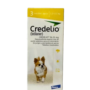 CREDELIO 3 TABS.  56.25 MG. AMARILLO