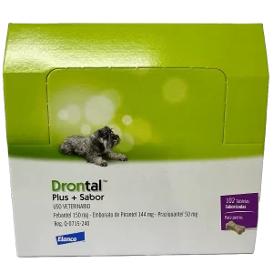 DRONTAL PLUS + SABOR 10KG. 6 TABS. BLISTER. RS