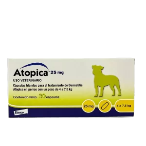 ATOPICA 25 MG. C/30 CAPS