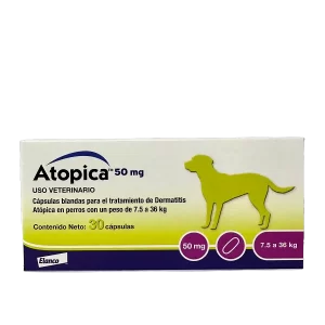 ATOPICA 50  MG. C/30 CAPS