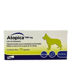 ATOPICA 100 MG. C/30 CAPS