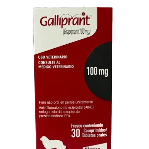GALLIPRANT 100 MG. 30.1 A 50 KG. 30 TABS.