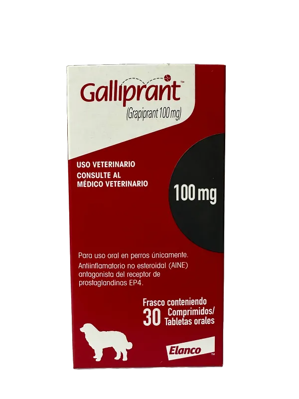 GALLIPRANT 100 MG. 30.1 A 50 KG. 30 TABS. - MEDIVET