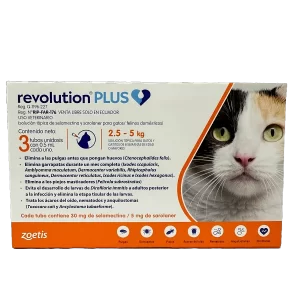 REVOLUTION® Plus Gato 0.5 ml c/3 pip