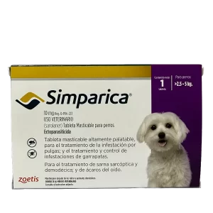 SIMPARICA 10 MG. 1 COMP.