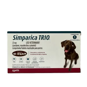 SIMPARICA TRIO CAFE (40.1 - 60 KG) 1 TAB