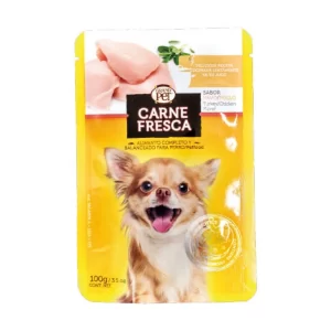 POUCH PERRO PAVO-POLLO C/10 PZAS. 100GR