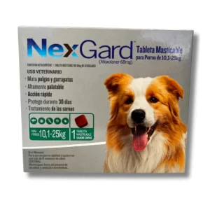 NEXGARD PERRO  L  (10-25 KG) 1 TABS. MAST.