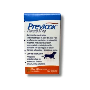 PREVICOX (FIROCOXIB)   57 MG. 60 TABS. MAST.   RS