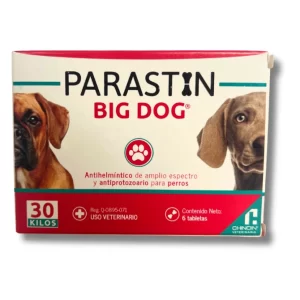 PARASTIN BIG DOG (30 KG)  6 TABS.     PS