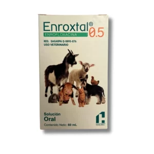 ENROXTAL VET SOL. ORAL 0.5% 60 ML.   RS