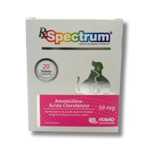 SPECTRUM AMOX. ACIDO-CLAV.  250 MG. 20 TAB.  RS