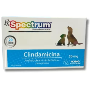 SPECTRUM CLINDAMICINA  50 MG. 20 TABS.   RS