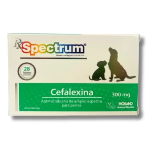 SPECTRUM CEFALEXINA 300 MG. 20 TABS. RS