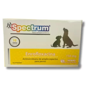 SPECTRUM ENROFLOXACINA 150 MG. 10 TABS.   RS