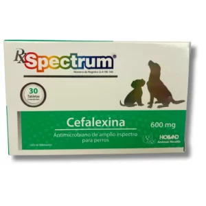 SPECTRUM CEFALEXINA 600 MG 20 TABS.    RS