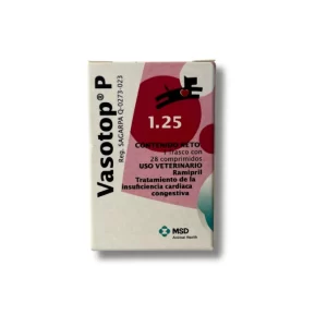 VASOTOP 1.25 MG. 28 COMP.      RS