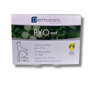 PYO SPOT 20 CAJA C/4 PIP 1.2ML.