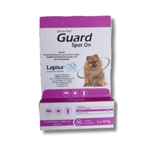 DORSO PET GUARD SPOT ON 1 PIP 0.67 ML. perro ch   RS