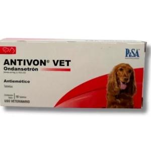 ANTIVON VET 4 MG CJA C/10 TABS.