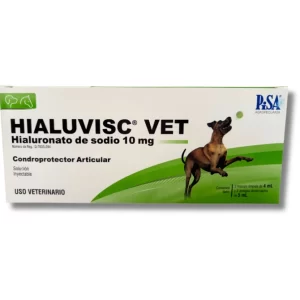 HIALUVISC VET SI 10 mg/mL CJA C/2 FCOS.